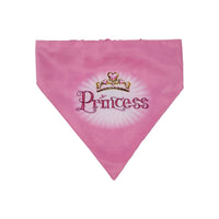 Barker's Bowtique Bandanas XS Princess Two-Sided Pink Dog Bandana