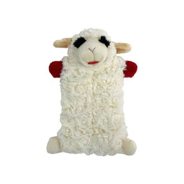 Multipet dog toys Lamb Chop Squeaker Mat Plush Dog Toy - 9"