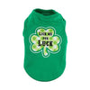 Barker's Bowtique Tee's XS St. Patrick's Shamrock Lick Me For Luck Dog T Shirt