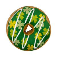Huxley & Kent Toys SM Shamrock Donut Dog Toy