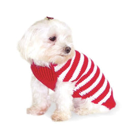 Dogo Pet Fashions Sweaters Red / SM Stripy Lover Dog Sweater - Various Colors