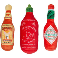 Pearhead, Inc. dog toys Hot Pupper Sauce Dog Toy Set - 3 Pc
