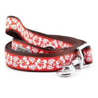 The Worthy Dog Leashes S Aloha Red Dog Leash