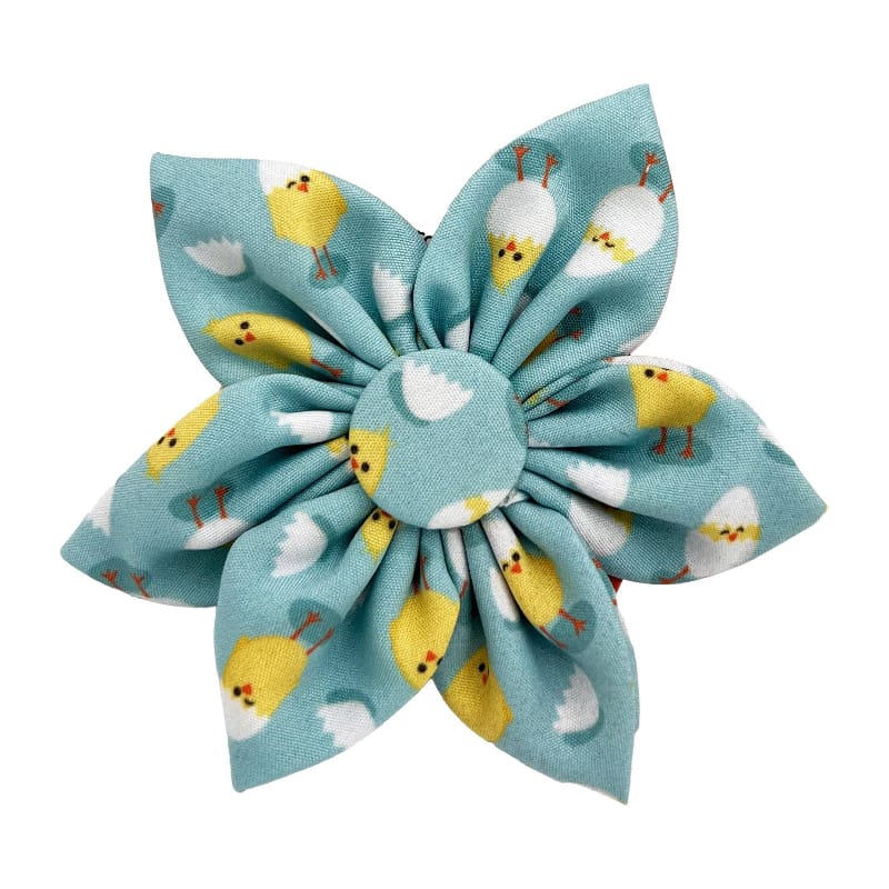 Huxley & Kent Collars SM Chicks & Eggs Pinwheel Pet Collar Attachment - 2 Sizes