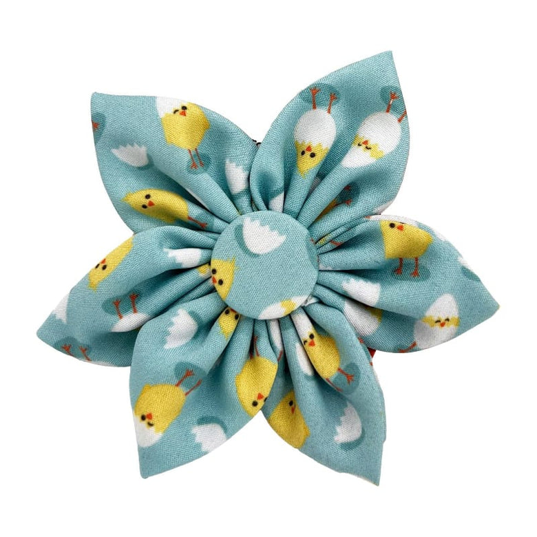 Huxley & Kent Collars SM Chicks & Eggs Pinwheel Pet Collar Attachment - 2 Sizes