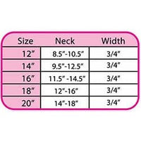 Mirage Pet Products Collars Two Row Pearl Dog Collar