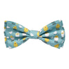 Huxley & Kent Bow Tie SM Easter Chicks & Eggs Blue Pet Bow Tie - 3 Sizes