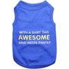 Parisian Pet Tee's XXS Awesome Dog Tee