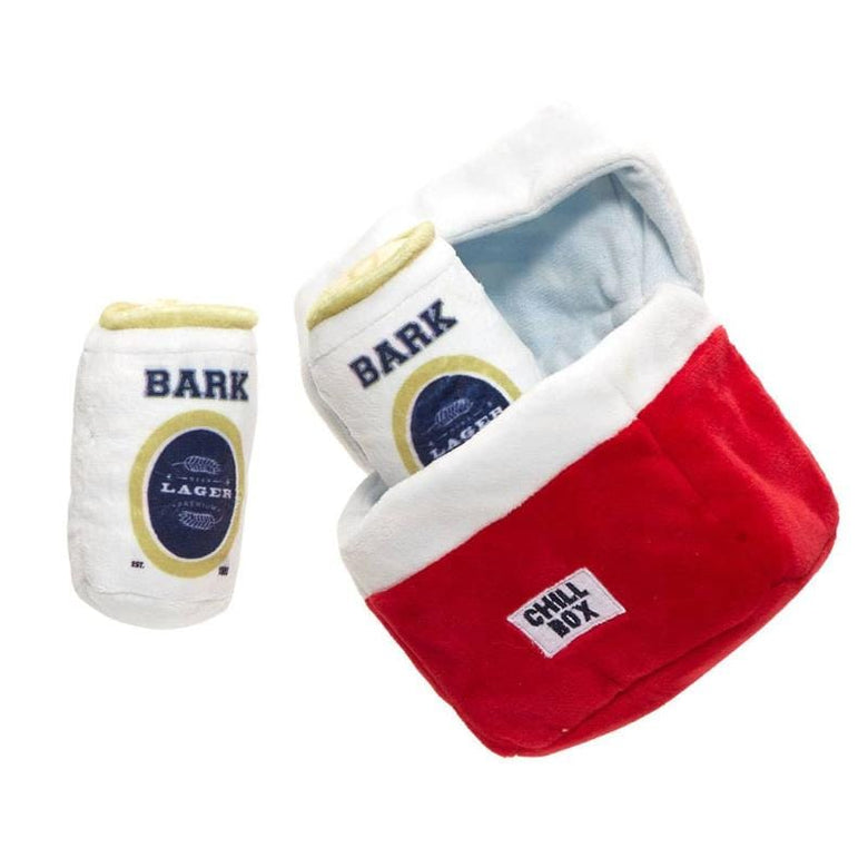 BARK by DOG dog toys Sub-Zero Camping Hero Plush Dog Toy - 3 Toys in One