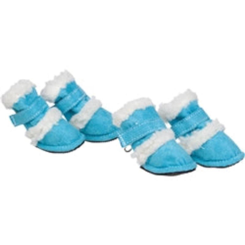 PET LIFE Shoes XS Duggz Thinsulate Dog Shoes - Blue