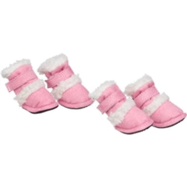 PET LIFE Shoes XS Duggz Thinsulate Dog Shoes - Pink