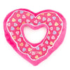 The Worthy Dog dog toys Sm Puppy Love Heart Pink Dog Toy - 2 Sizes