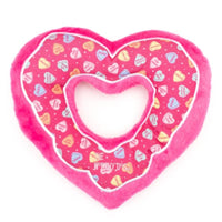The Worthy Dog dog toys Sm Puppy Love Heart Pink Dog Toy - 2 Sizes