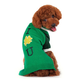 Dogo Pet Fashions Sweaters XS Shamrock Turtleneck Sweater