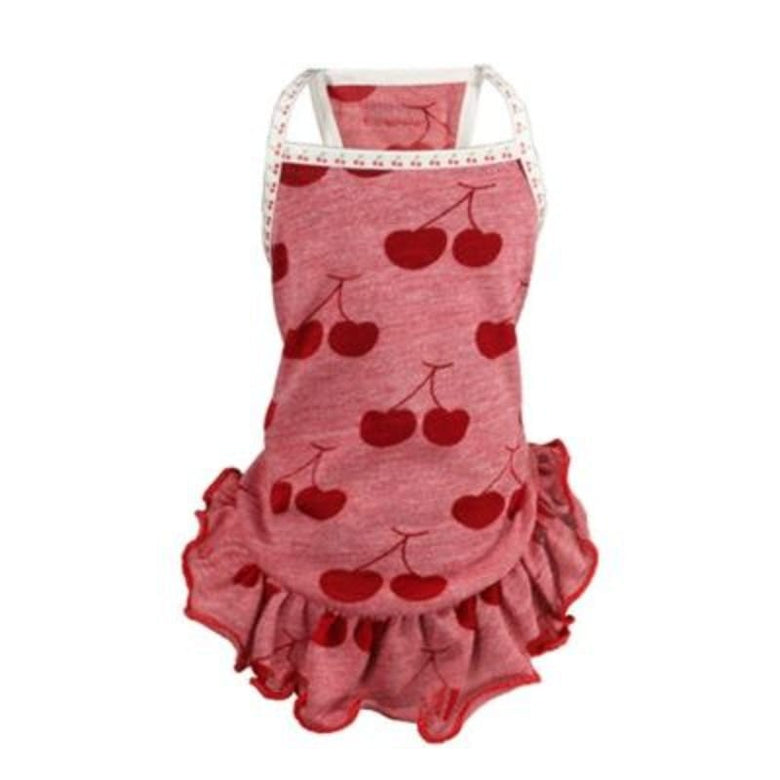 Barker's Bowtique Dresses XL Red Cherry Dress.