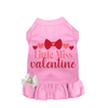 Bark Fifth Avenue Dresses XS Little Miss Valentine Jewel Bow Pink Dog Dress