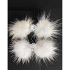Bark Fifth Avenue Barrettes Snowflake Pom Pom Dog Hair Barrette