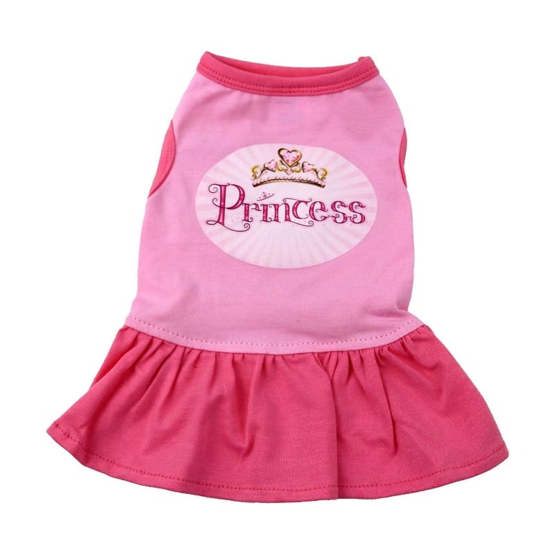 Barker's Bowtique Dresses XS Pink Princess Pet Dress