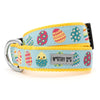 The Worthy Dog Collars XS Easter Eggs Colorful Spring Dog Collar