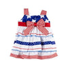 Barker's Bowtique Dresses XS Max's Closet Stars & Stripes Ruffle Pet Dress