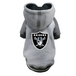 Barker's Bowtique Athletic Wear S Raiders Team Dog Hoodie