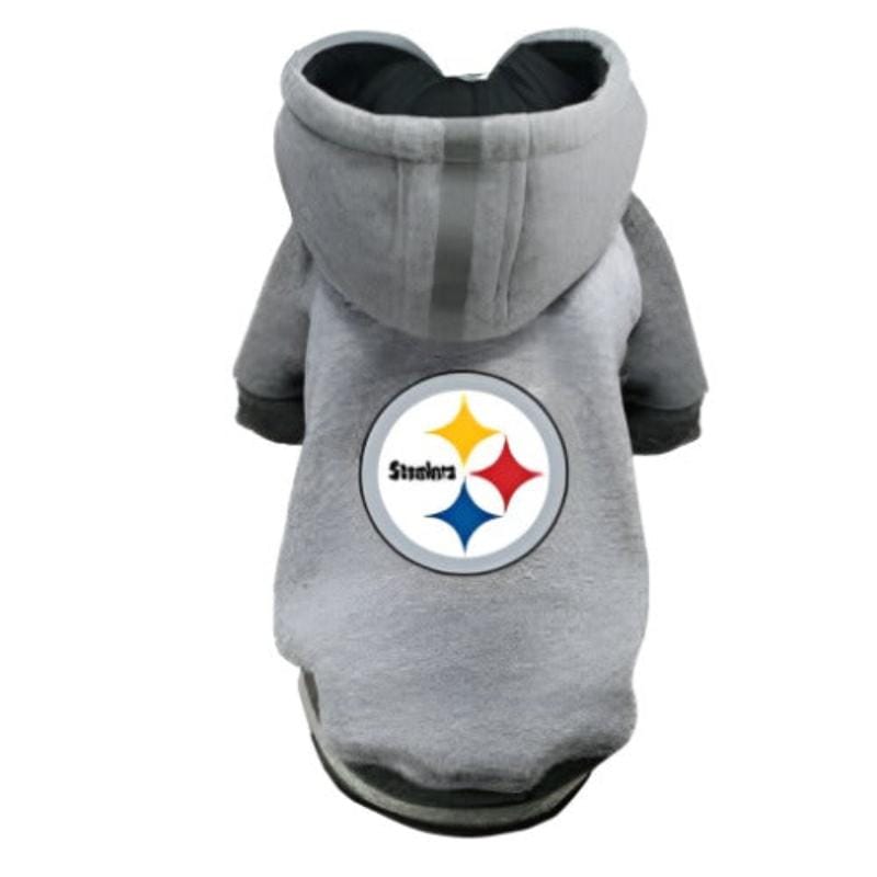 Barker's Bowtique Athletic Wear S Steelers Team Dog Hoodie