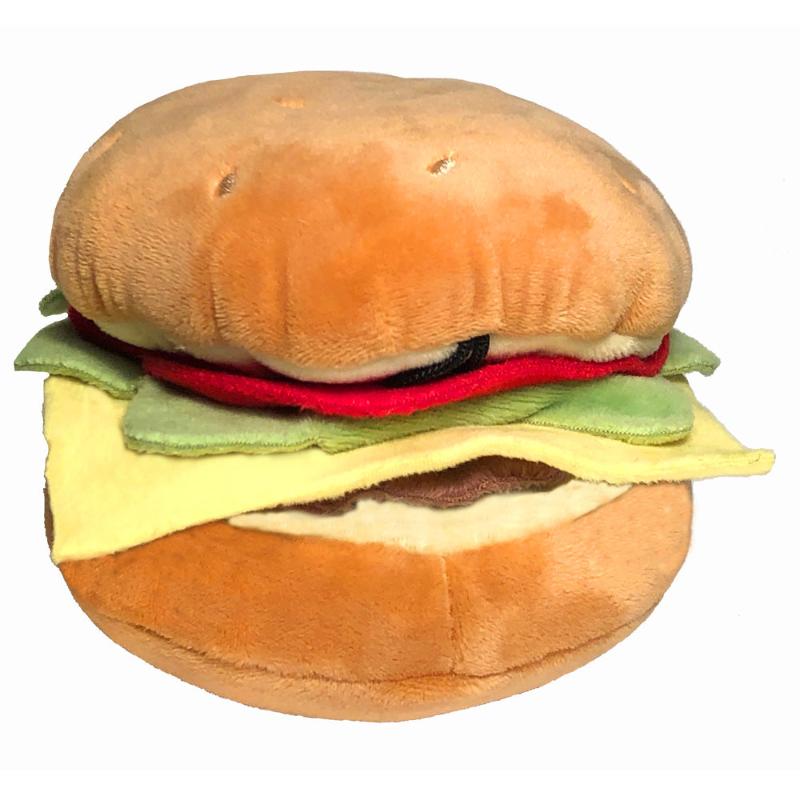 Huxley & Kent dog toys S Hamburger Plush Dog Toy - 2 Sizes