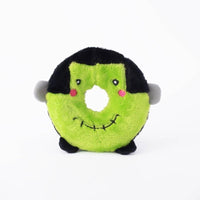 ZippyPaws dog toys Halloween Donutz Frankenstein's Monster Plush Squeak Dog Toy