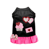Bark Fifth Avenue Dresses XS My Favorite Valentine's Treats Jewel Bow Pet Dress