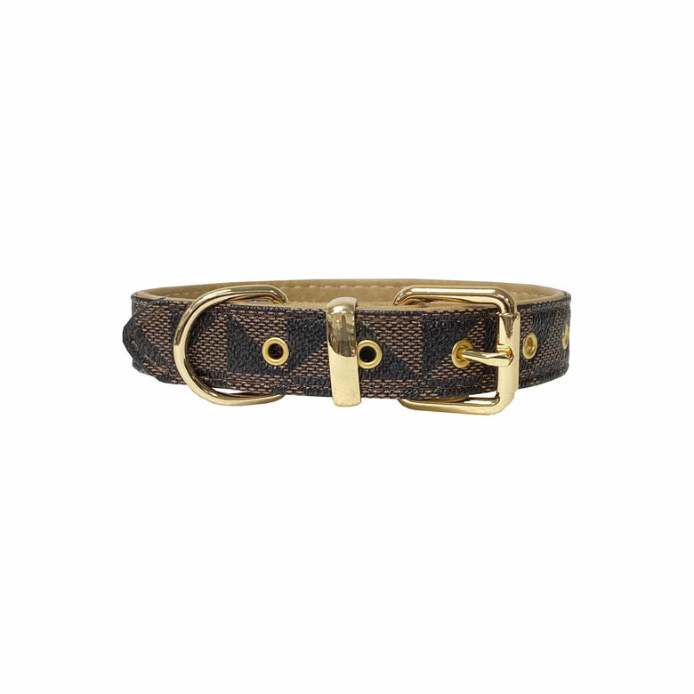 BARK by DOG Collars S Evelyn Luxury Collar Brown