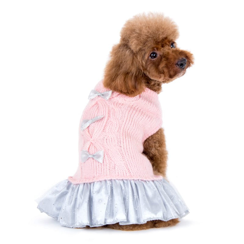 Dogo Pet Fashions Dresses Party Princess Sweater Dog Dress