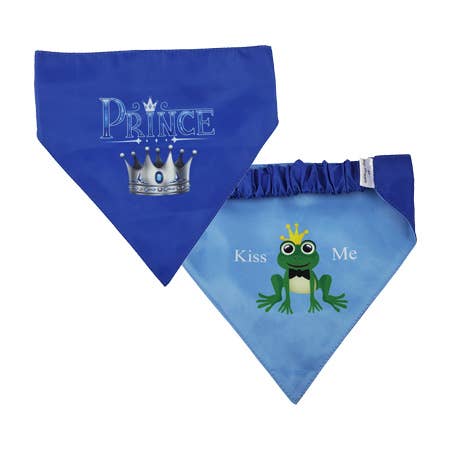Barker's Bowtique Bandanas XS Prince Two-Sided Bandana