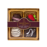 Fab Dog dog toys Dogiva Box of Chocolates Dog Toy Set - 4 Pc