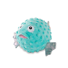 Pet Shop by Fringe Studio dog toys Puffed Up Puffer Fish Plush Squeak Dog Toy