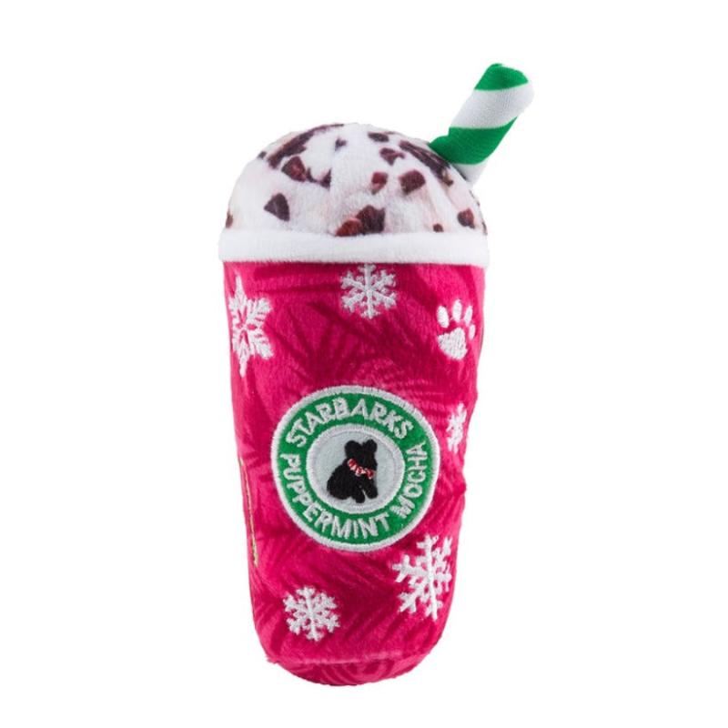 Haute Diggity Dog dog toys S Starbarks Original Puppermint Mocha Plush Squeak Dog Toy - 3 Sizes