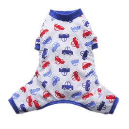 Pooch Outfitters Pajamas XXS Car Dog Pajama