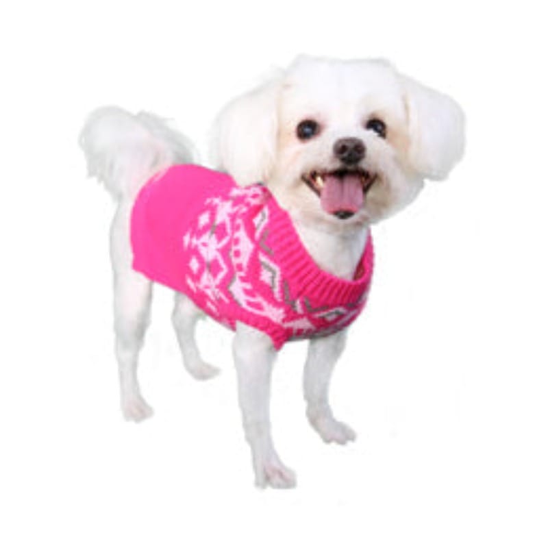 Pooch Outfitters Sweaters Pink Mason Dog Sweater
