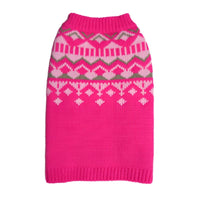 Pooch Outfitters Sweaters L Pink Mason Dog Sweater