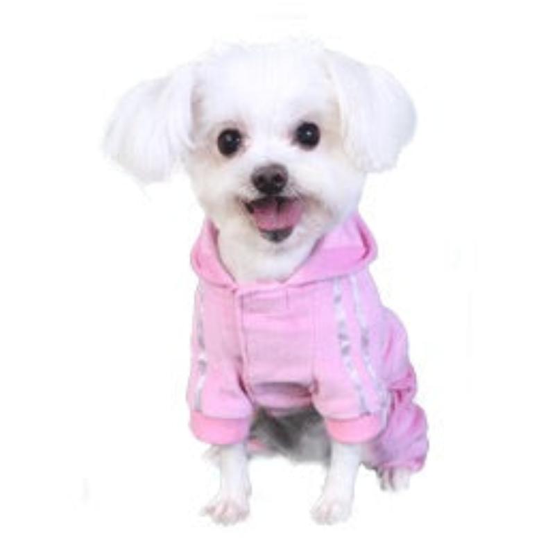 Pooch Outfitters Jumpers XL Teddy Pet Tracksuit - Pink