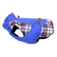 Doggie Design, Inc Alpine All Weather Coats XS Alpine All-Weather Dog Coat - Royal Blue Plaid