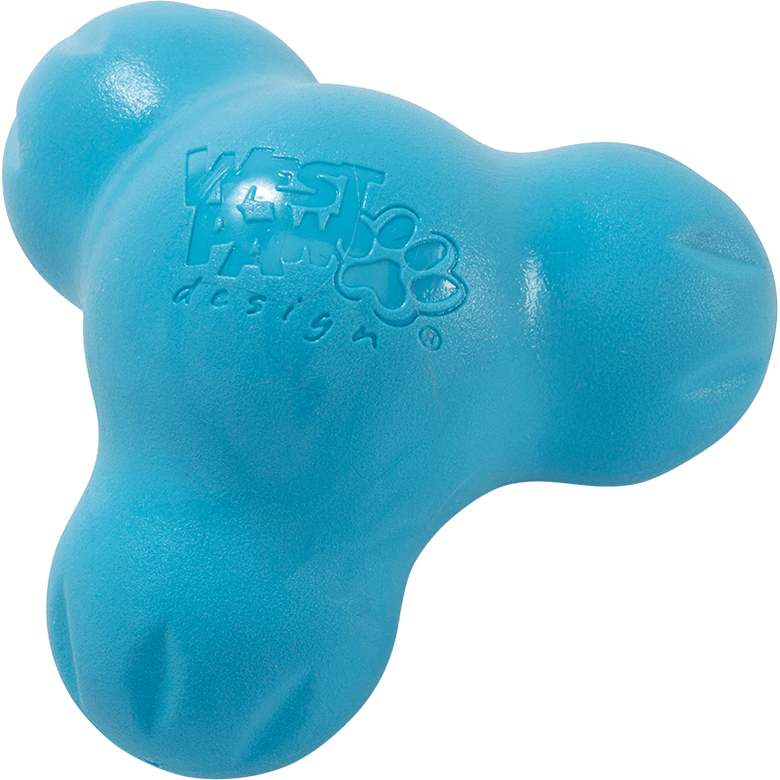 West Paw dog toys LG / Aqu Tux Chew & Treat Interactive Dog Toy