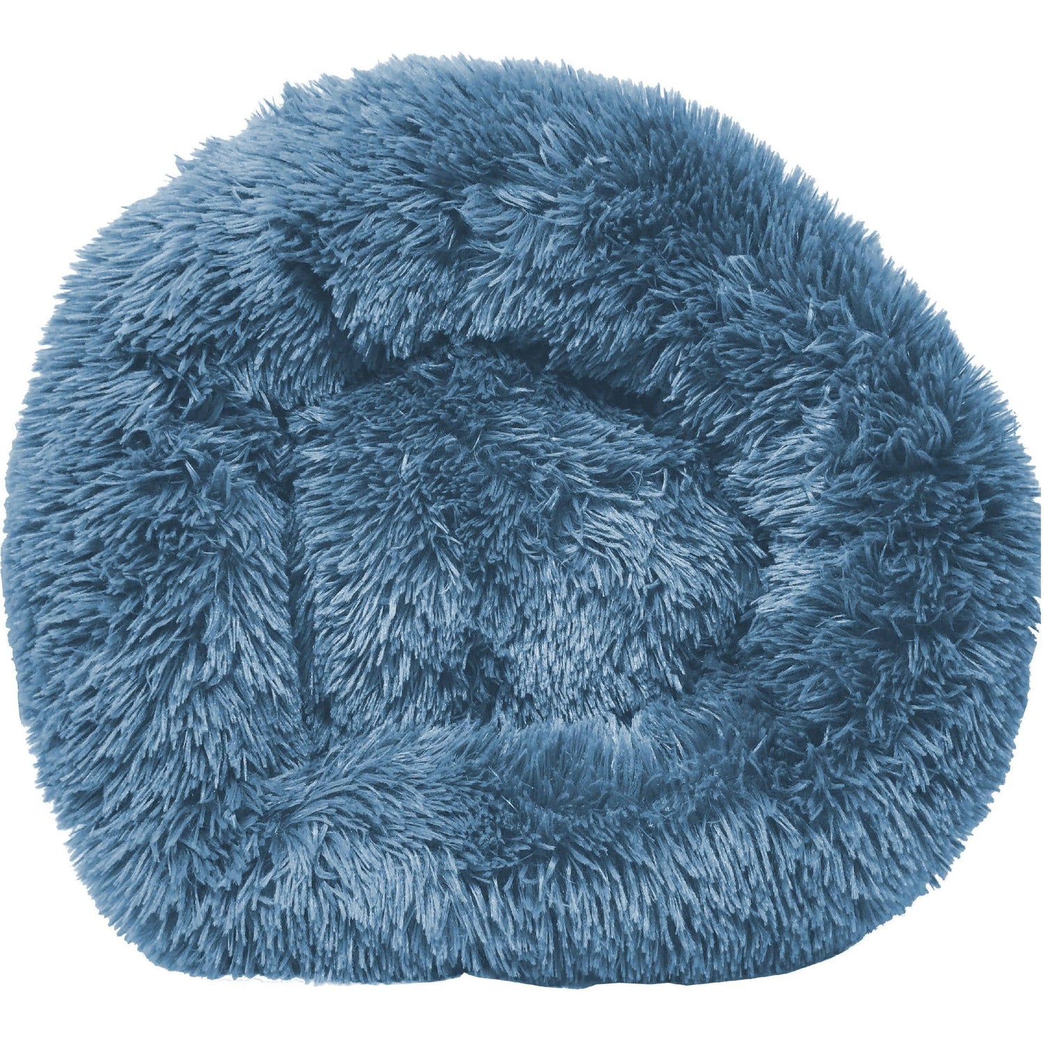 Pet Life Beds BLU / M Pet Life - Pet Life ® 'Nestler' High-Grade Plush & Soft Rounded Dog Bed