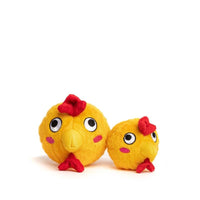 fabdog dog toys Chicken Faball Plush Ball Dog Toy