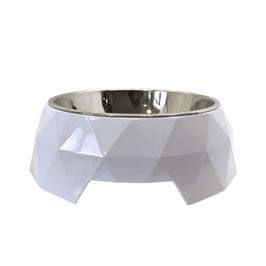 Jojo Modern Pets Bowls White / 54 oz Diamond Dog Bowl