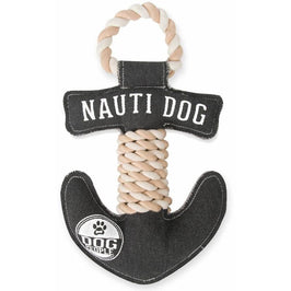 Pavilion Toys Nauti Dog - 12" Canvas Dog Toy on Rope