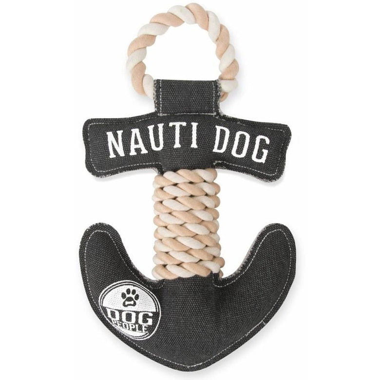 Pavilion Toys Nauti Dog - 12" Canvas Dog Toy on Rope