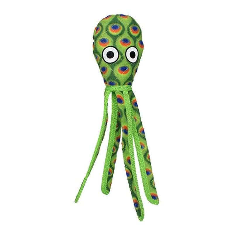 VIP Products/Tuffy dog toys Tuffy Ocean Creature Series Green Squid Durable Tough Dog Toy