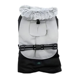 Doggie Design, Inc. Jackets-coats Alpine All-Weather Dog Coat - Black and Gray