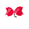 Bark Fifth Avenue dog apparel Hot Pink Charm Dog Hair Bow