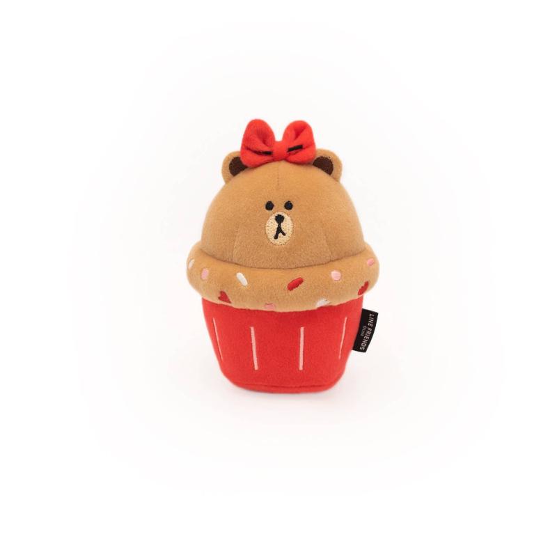 Zippypaws Toys NomNomz Cupcake - Choco Dog Toy